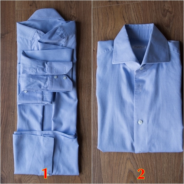 Cách xếp áo sơ mi không nhăn bằng vài bước đơn giản  Thời trang  Việt  Giải Trí